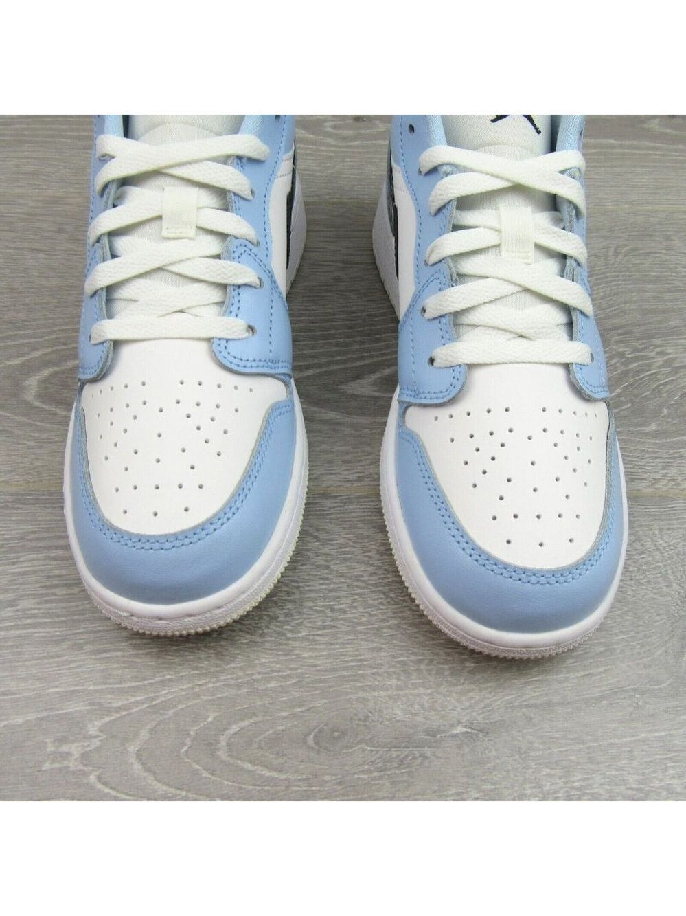 Jordan 1 Low Ice Blue GS Size 6.5Y / Womens Size 8 Sneakers NEW - Picture 5 of 15